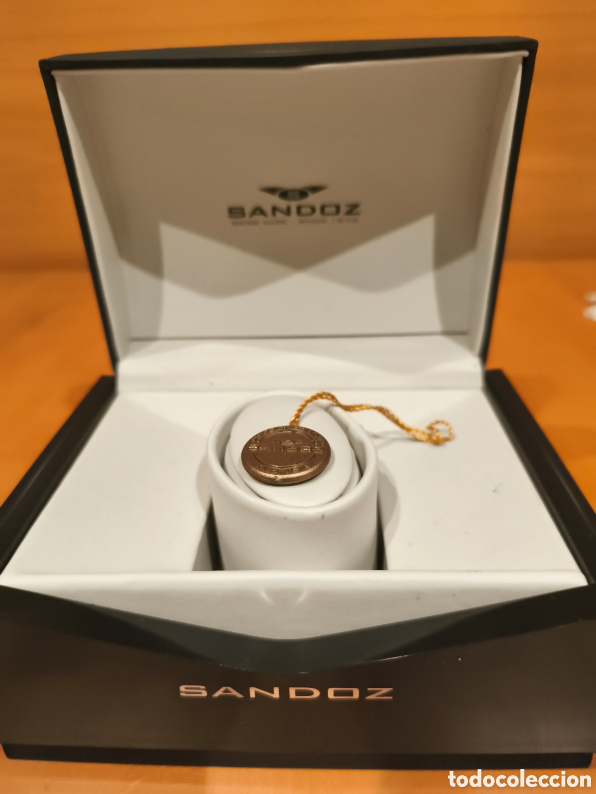 Vintage: Estuche reloj Sandoz, impecable - Foto 2