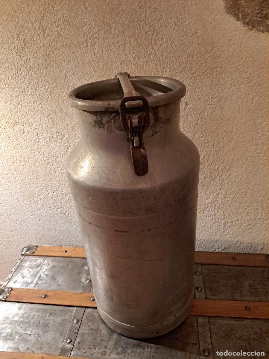 Vintage: LECHERA DE ALUMINIO DANONE - Foto 2