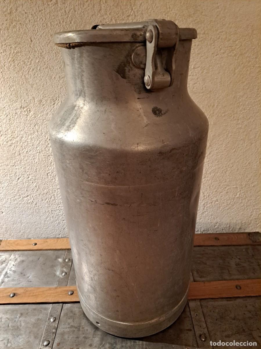 Vintage: LECHERA DE ALUMINIO DANONE - Foto 4