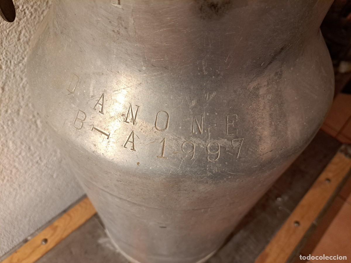 Vintage: LECHERA DE ALUMINIO DANONE - Foto 5