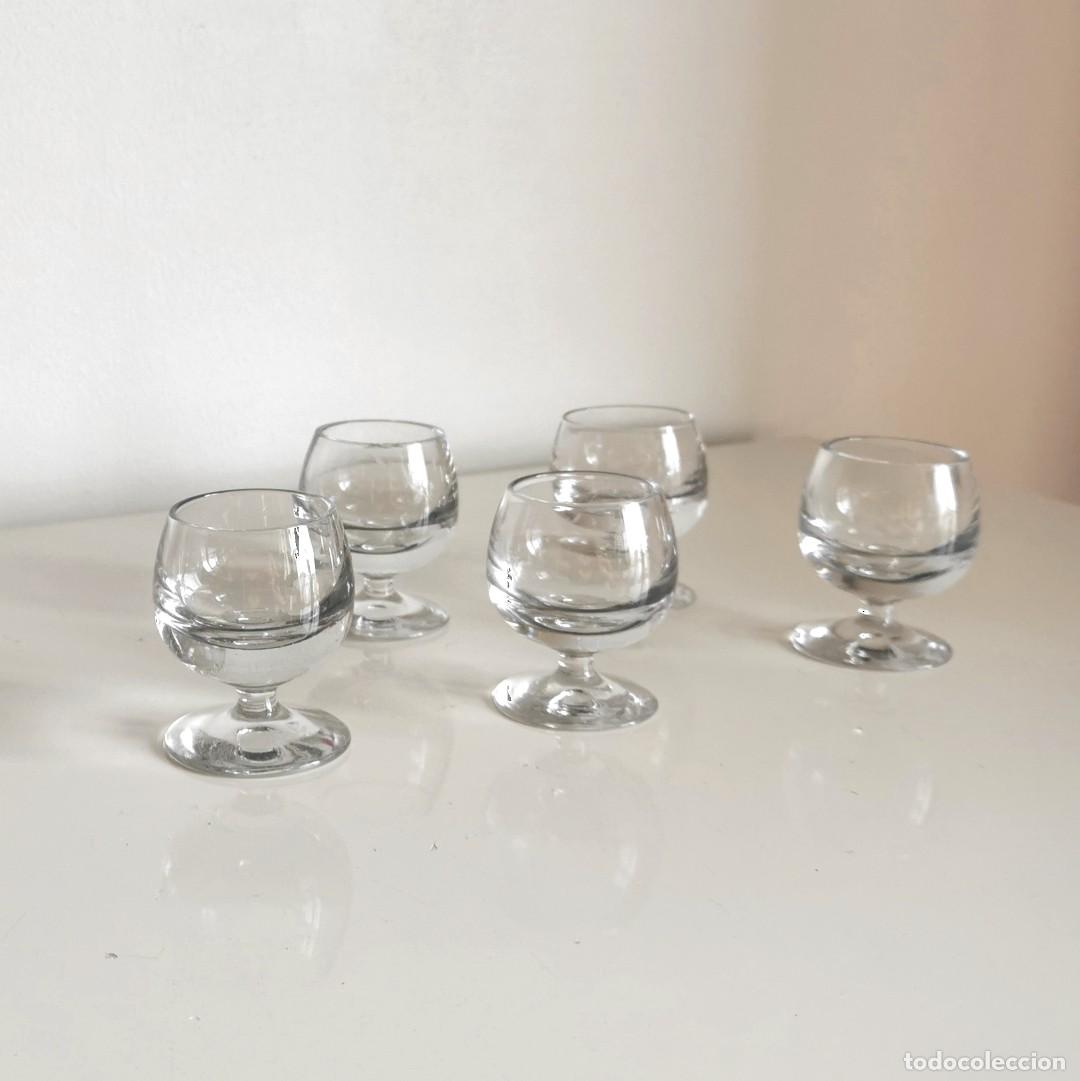 CINCO COPAS PARA LICOR O CHUPITOS