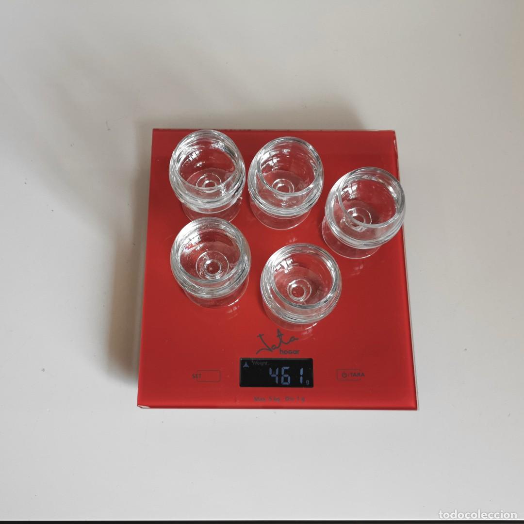 Vintage: CINCO COPAS PARA LICOR O CHUPITOS - Foto 9