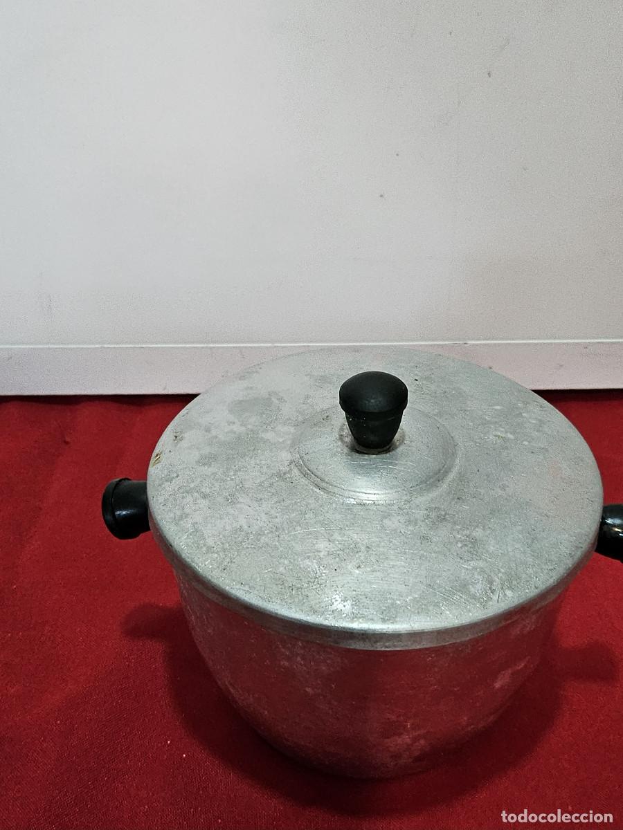 Vintage: azucarero de aluminio vintega - Foto 1