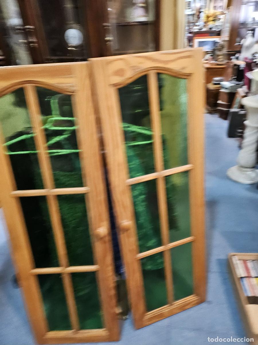 Vintage: puertas de madera con cristal - Foto 4