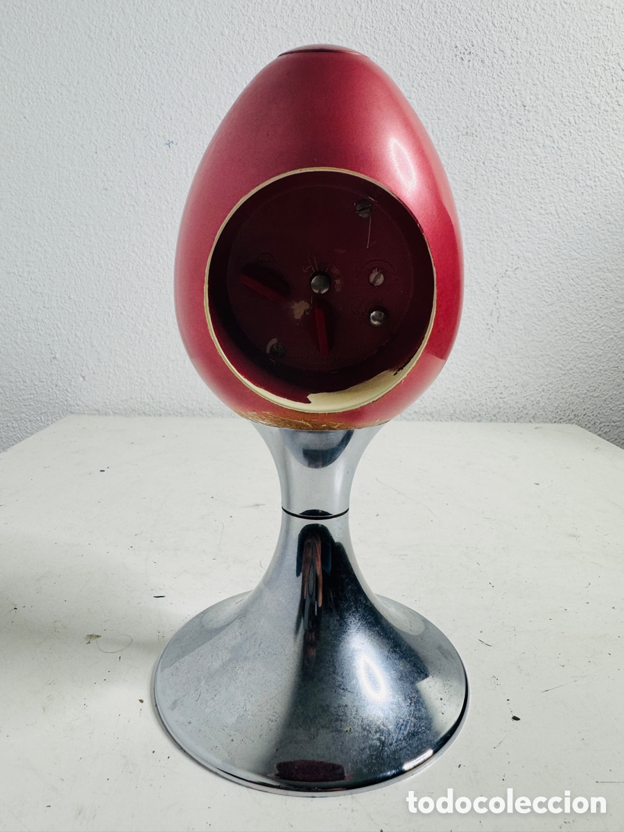 Vintage: Blessing Egg Clock Space Age Design No Funciona - Foto 9