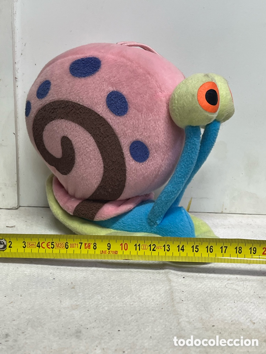 Vintage: Peluche de Gary el Caracol. Bob esponja - Foto 4