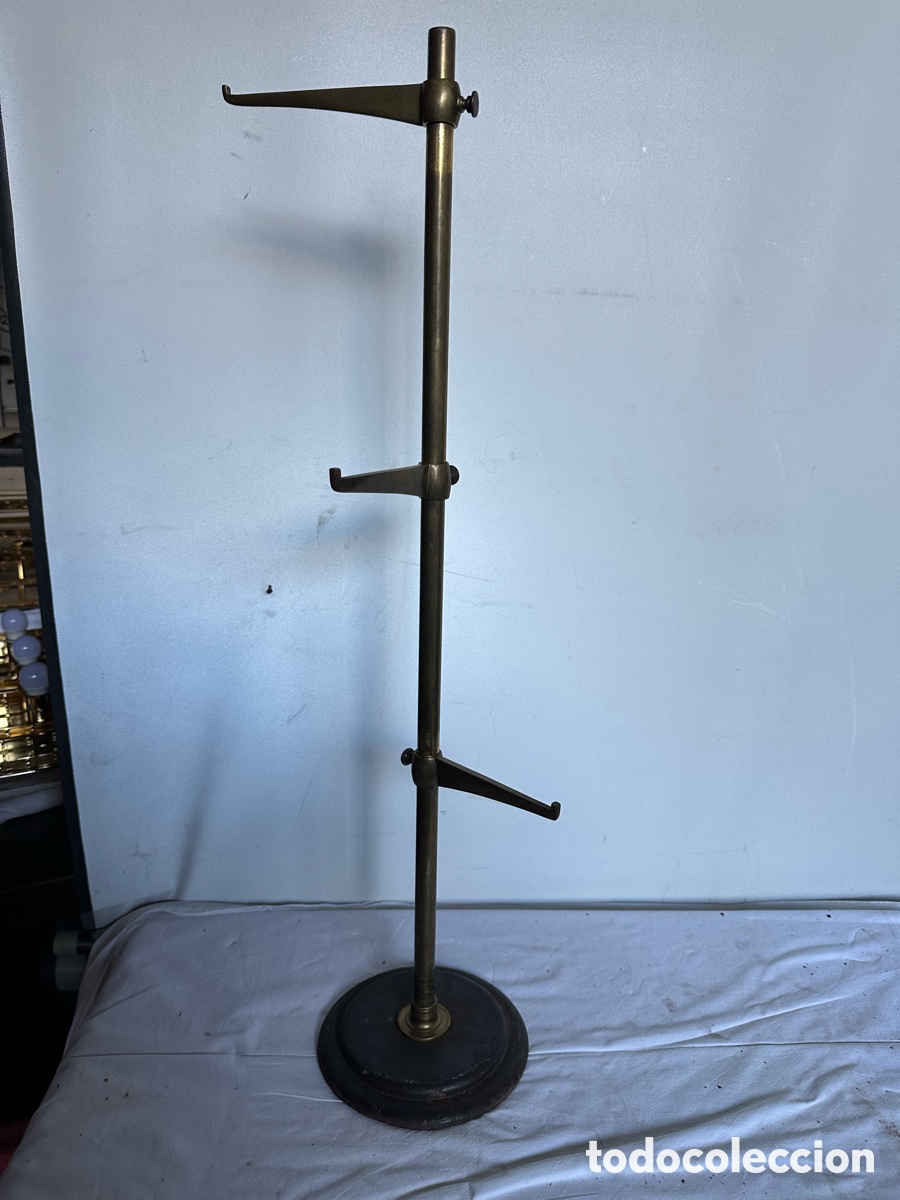 Vintage: Expositor vintage mercer&iacute;a lat&oacute;n bronce hierro