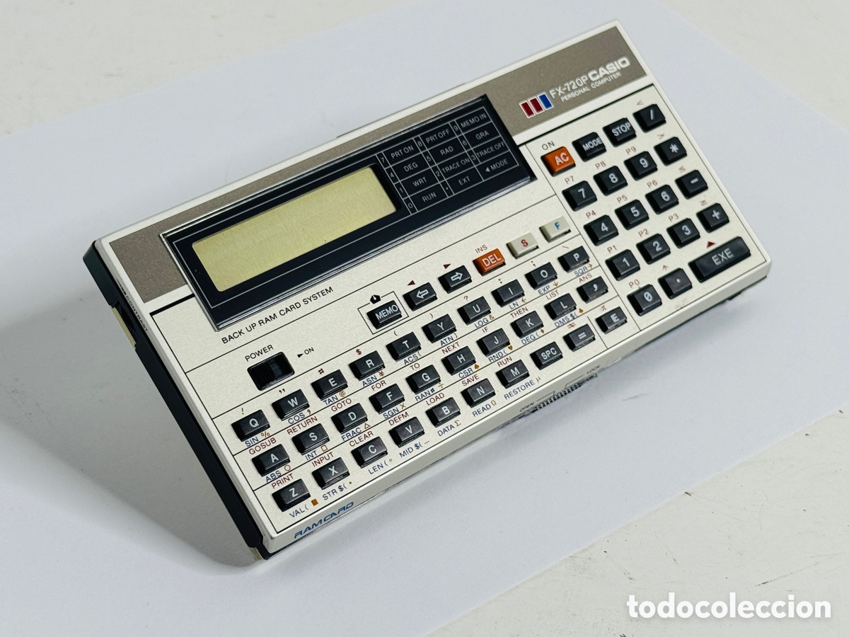 Vintage: Casio FX-720P Personal Computer Basic 1982 Japan - Foto 3