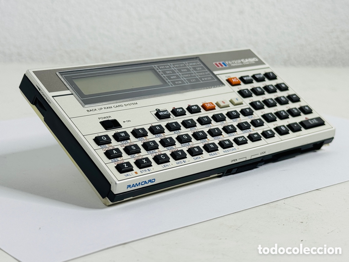 Vintage: Casio FX-720P Personal Computer Basic 1982 Japan - Foto 4