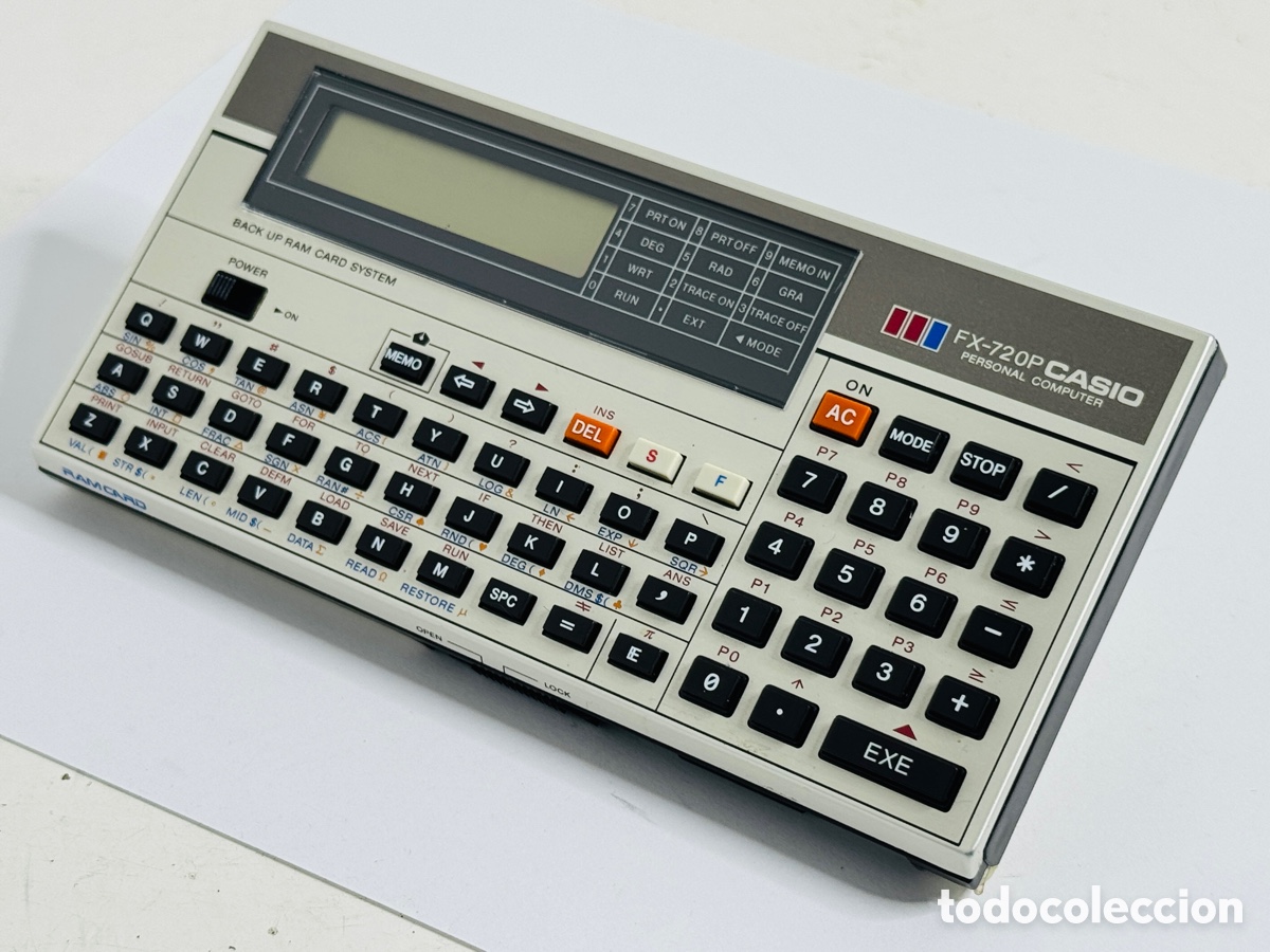 Vintage: Casio FX-720P Personal Computer Basic 1982 Japan - Foto 5