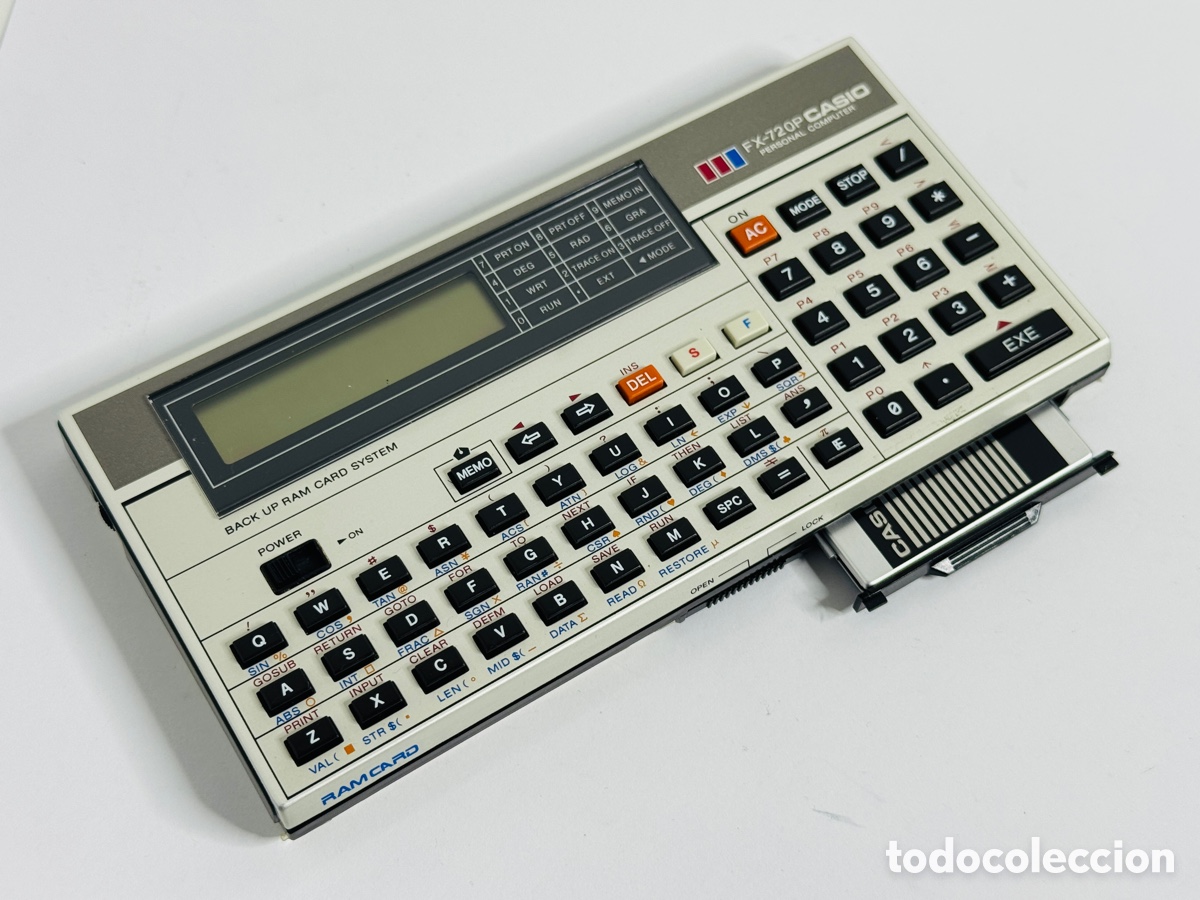 Vintage: Casio FX-720P Personal Computer Basic 1982 Japan - Foto 8