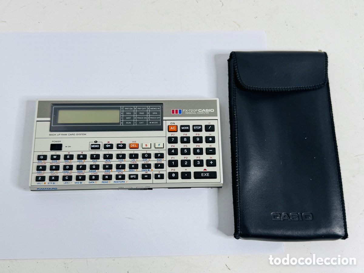 Vintage: Casio FX-720P Personal Computer Basic 1982 Japan - Foto 10