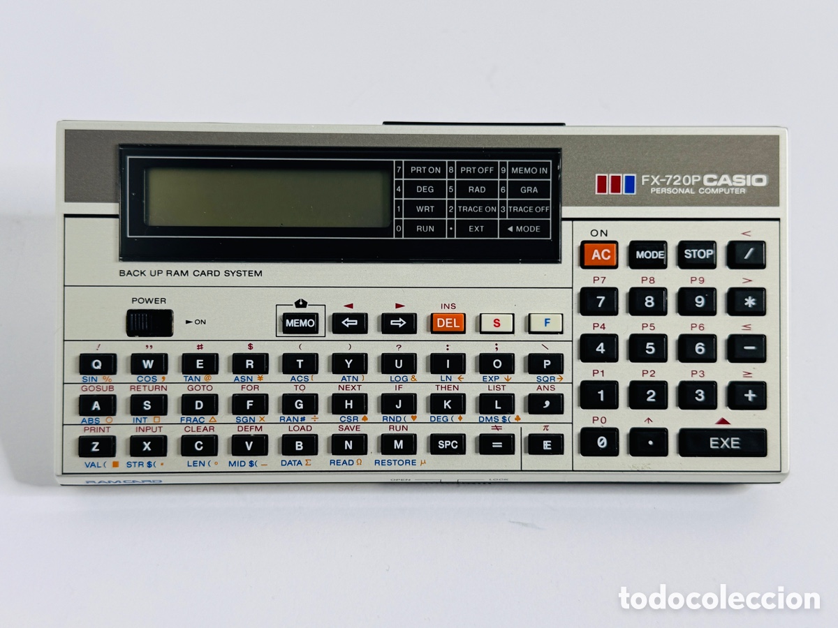 Vintage: Casio FX-720P Personal Computer Basic 1982 Japan - Foto 1