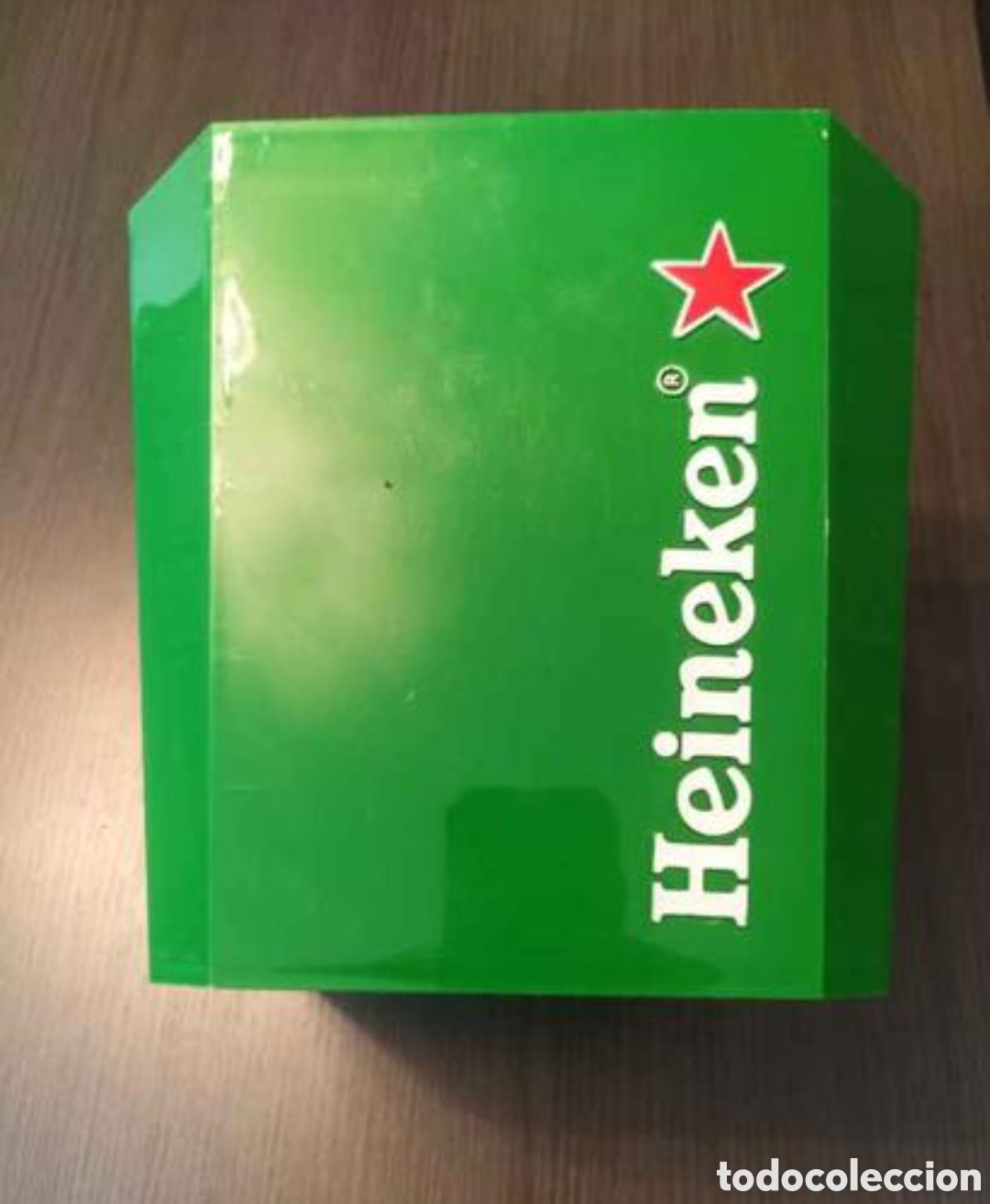 Vintage: Lote 2 Cubiteras Heineken - Foto 2