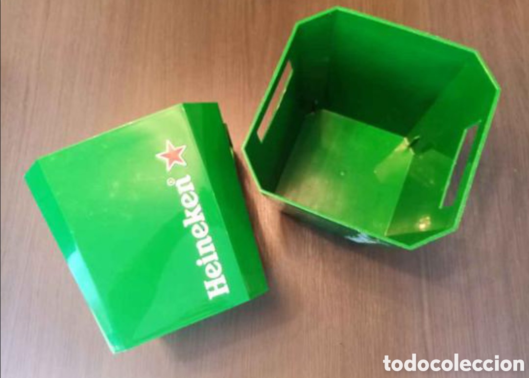 Vintage: Lote 2 Cubiteras Heineken - Foto 1