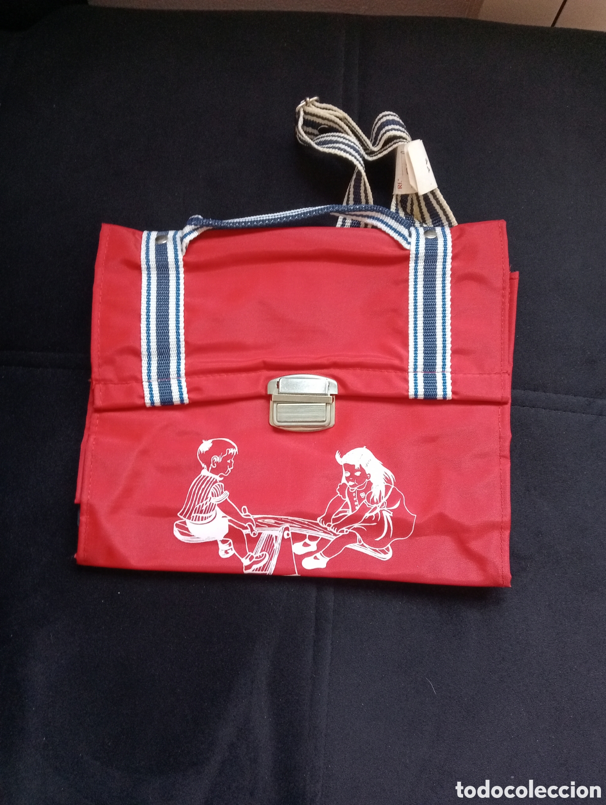 Vintage: Bolsa de escuela vintage original - Foto 1