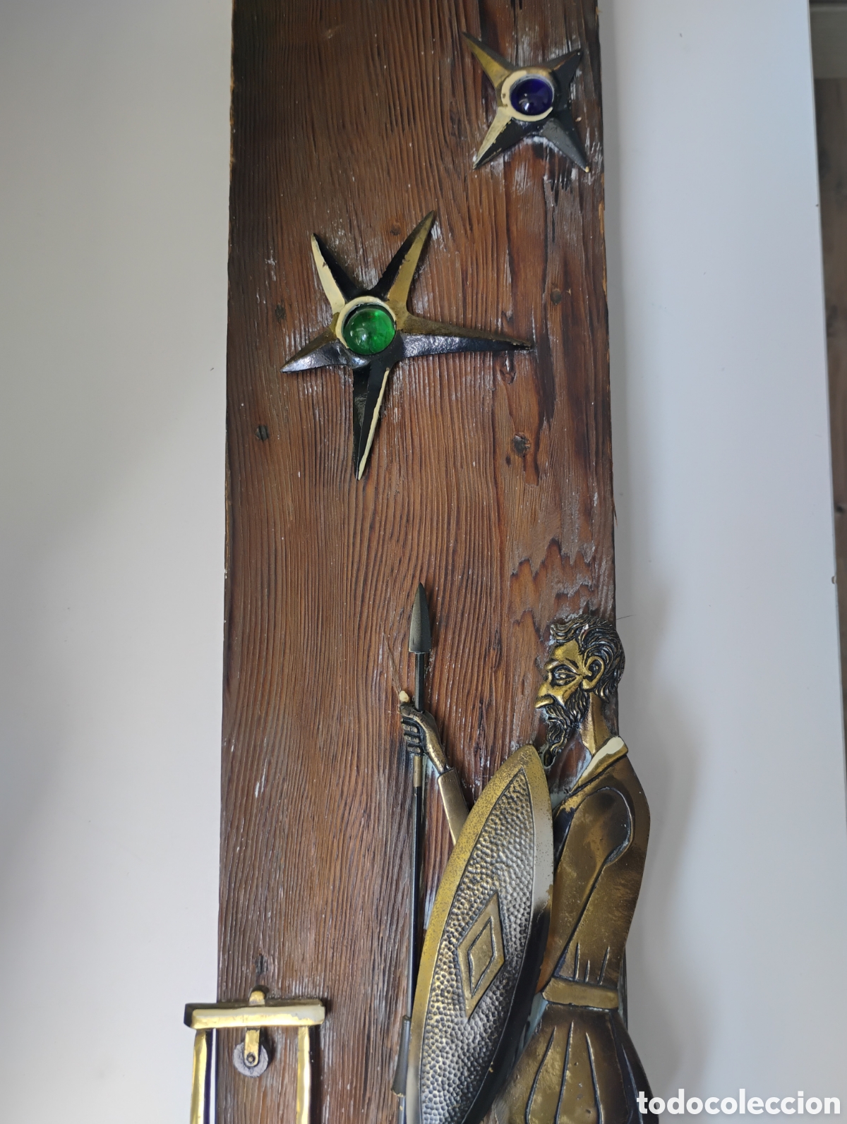 Vintage: Cuadro Don Quijote - Metal y Madera - Foto 3