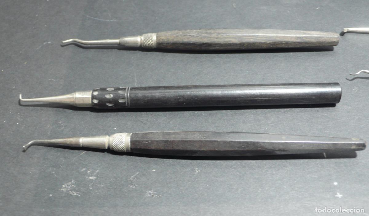Vintage: HERRAMIENTAS DE DENTISTA - Foto 4
