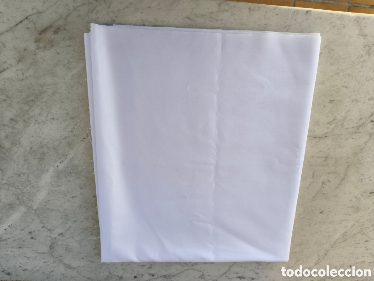 Vintage: Retal de color blanco, impecable - Foto 2
