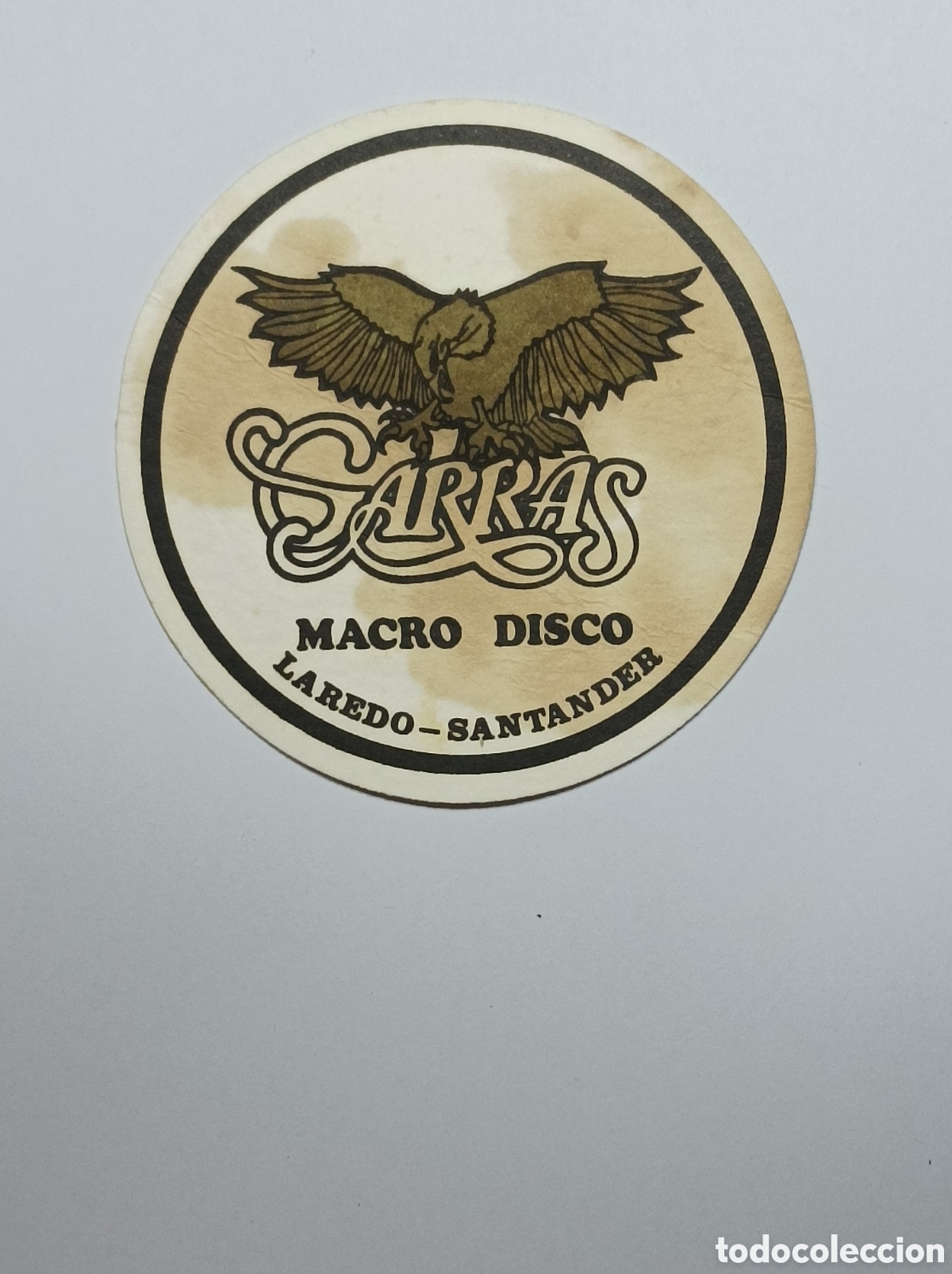 Vintage: GARRAS MACRO DISCO. LAREDO. POSAVASOS. - Foto 1