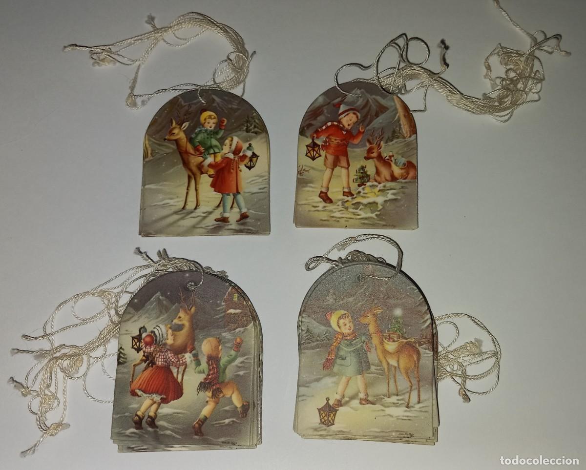 Vintage: Lote de 42 tarjetas navide&ntilde;as - Foto 1