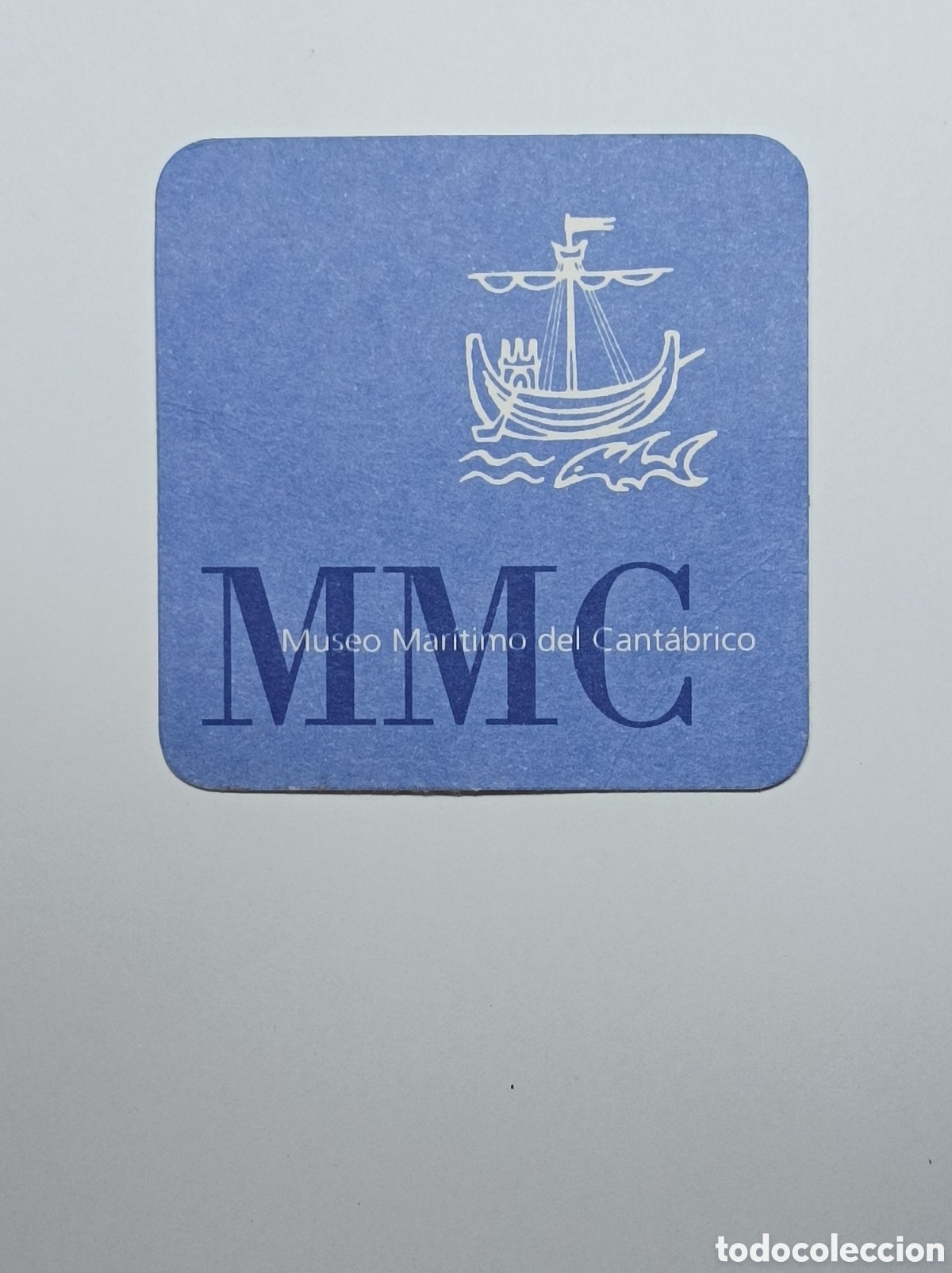 Vintage: MUSEO MAR&Iacute;TIMO DEL CANTABRICO. POSAVASOS. - Foto 1