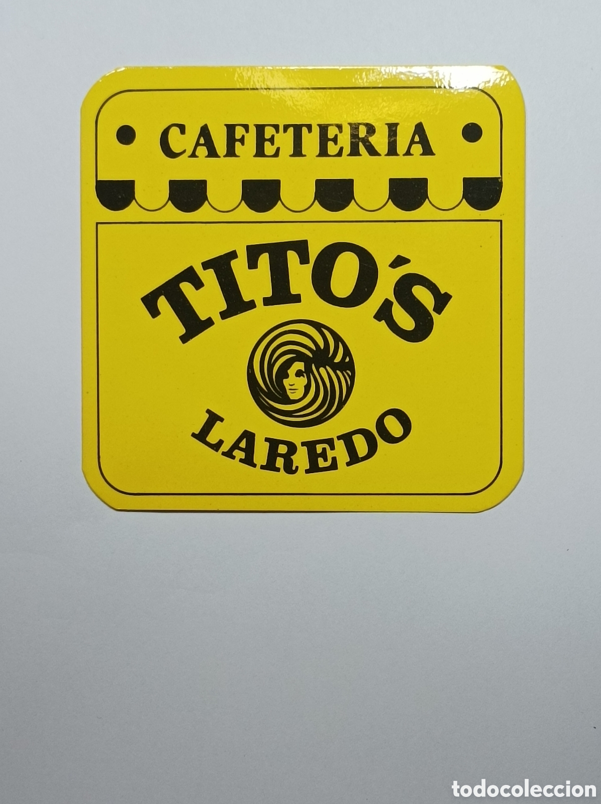 Vintage: CAFETER&Iacute;A TITOS. LAREDO. POSAVASOS. - Foto 1