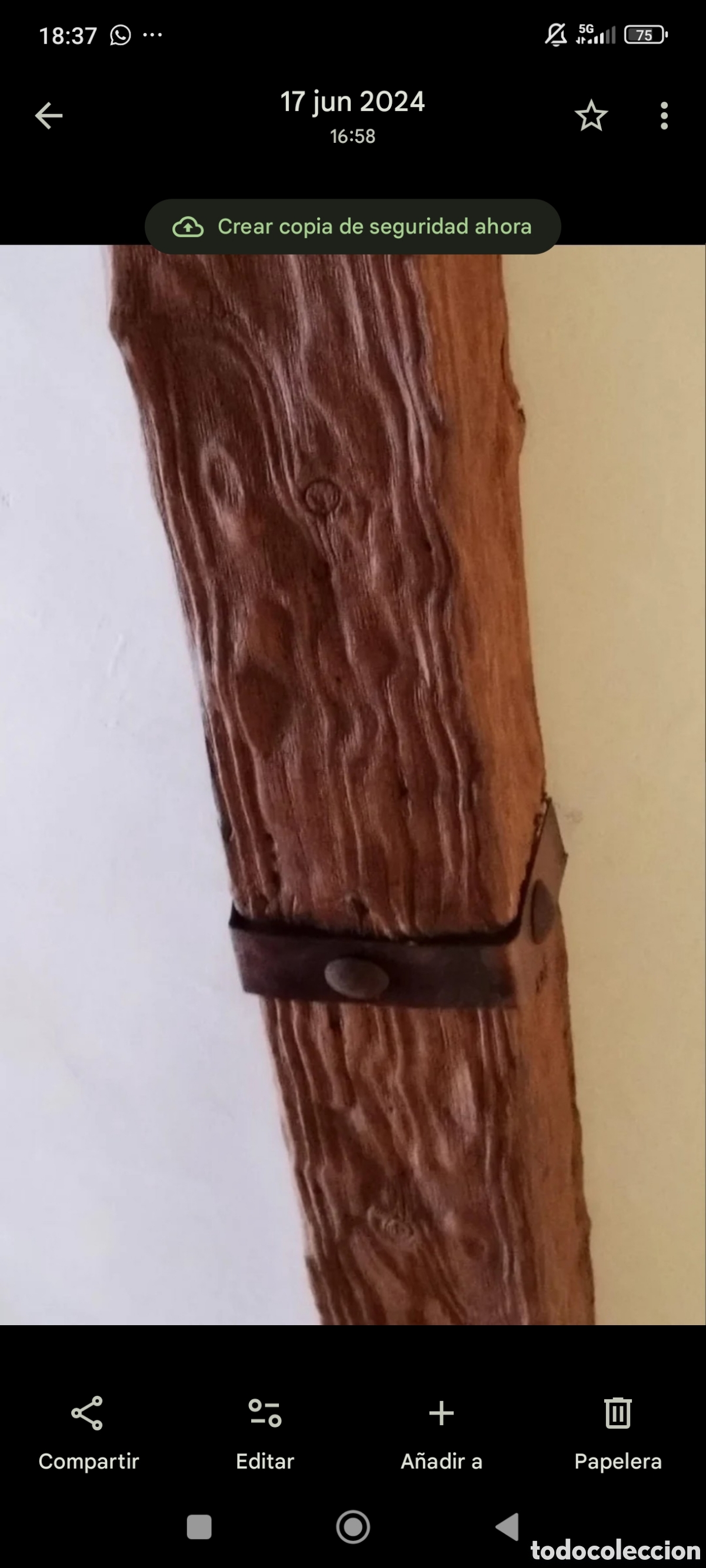 Vintage: Vigas imitaci&oacute;n madera - Foto 2