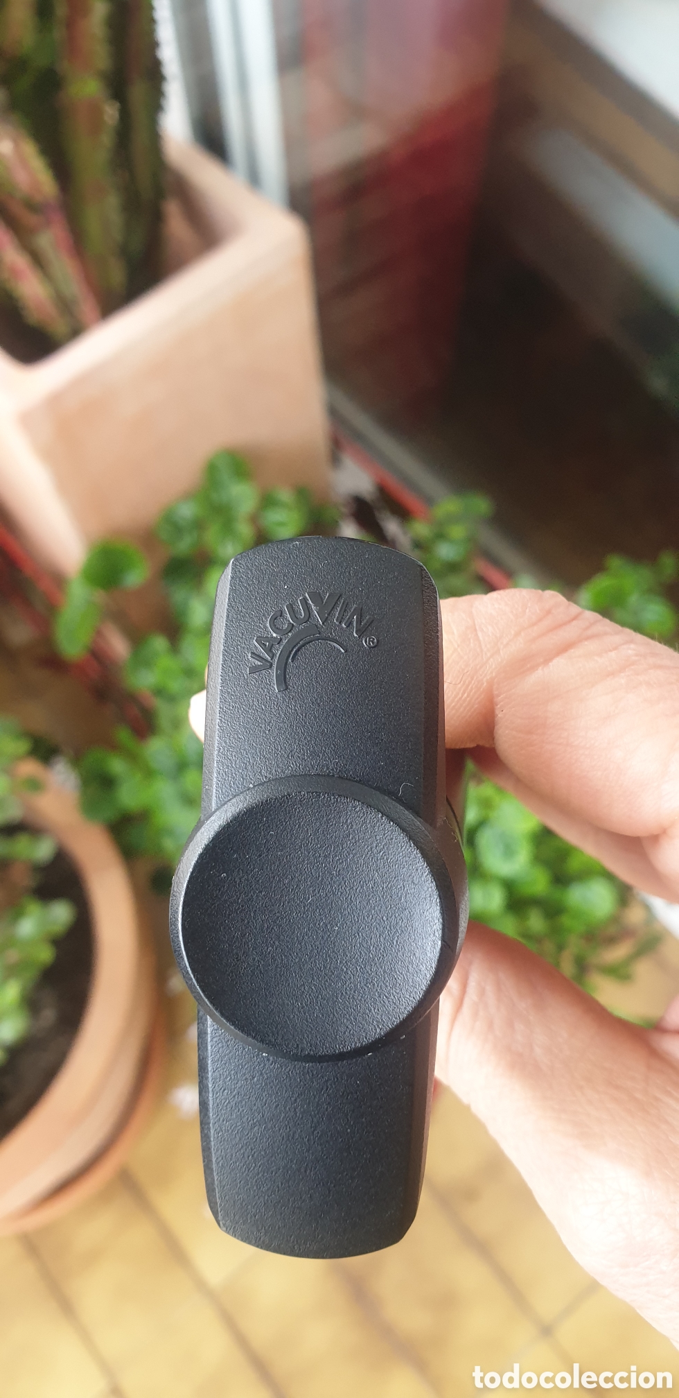 Vintage: Bomba de vac&iacute;o + tres tapones - Foto 1