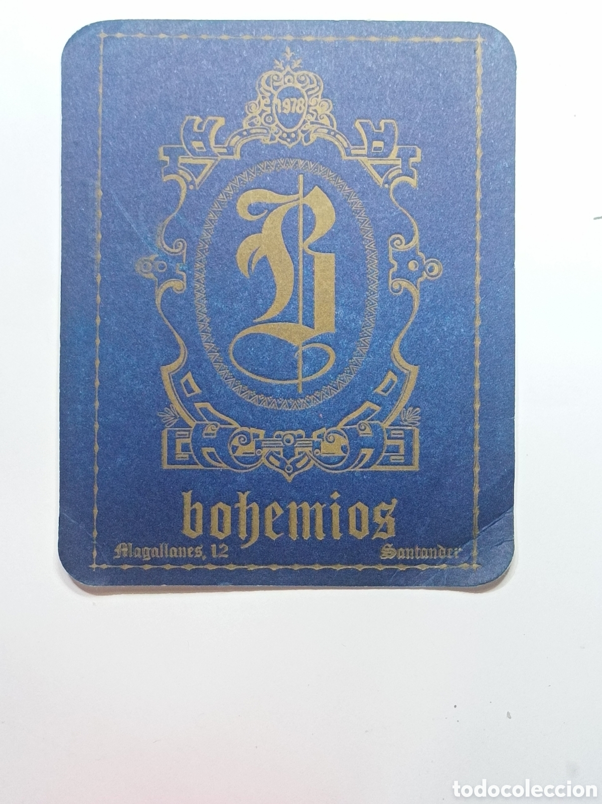 Vintage: BOHEMIOS. SANTANDER. POSAVASOS. - Foto 1