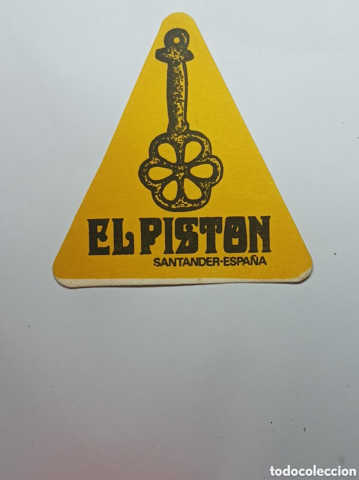 Vintage: EL PISTON. SANTANDER. POSAVASOS. - Foto 1