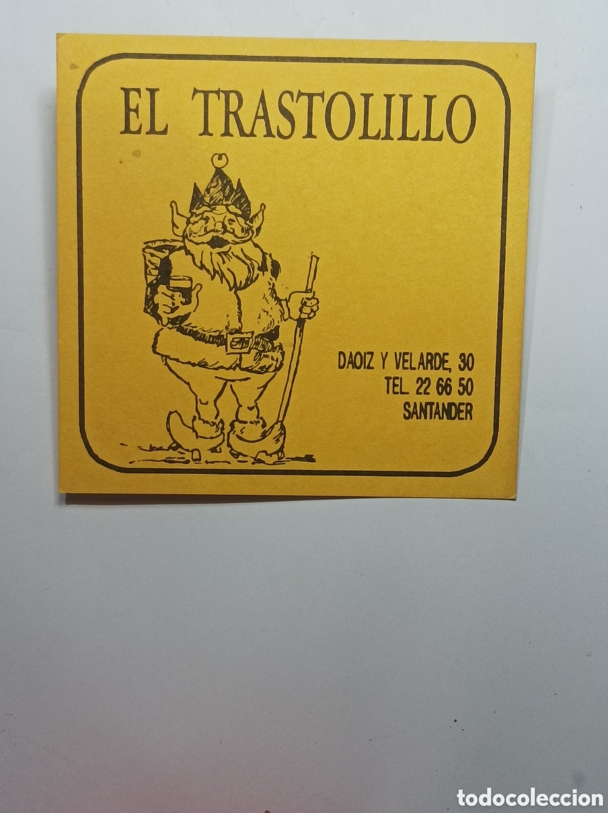 Vintage: EL TRASTOLILLO. SANTANDER. POSAVASOS. - Foto 1
