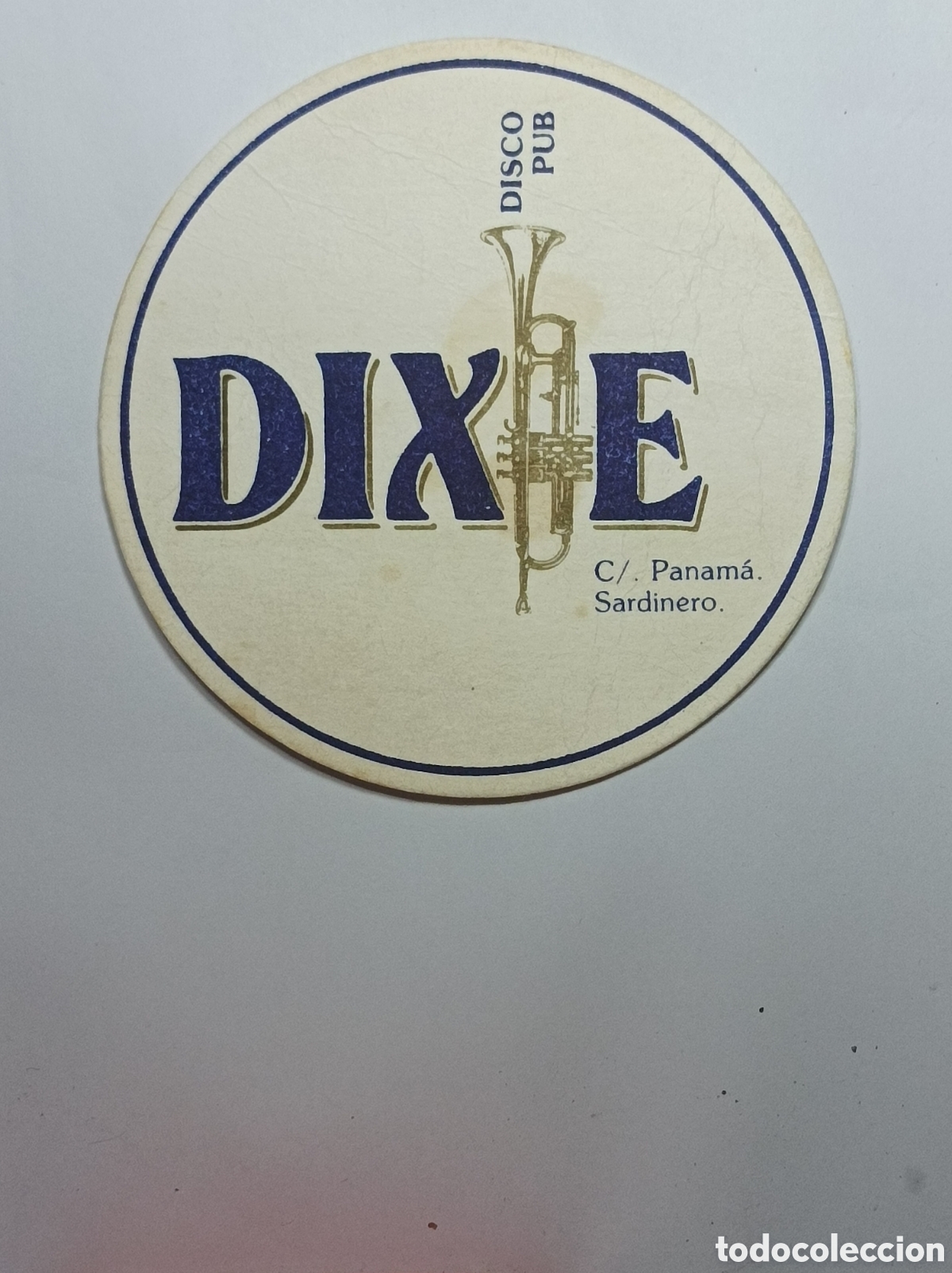 Vintage: DIXIE. SANTANDER. POSAVASOS. - Foto 1