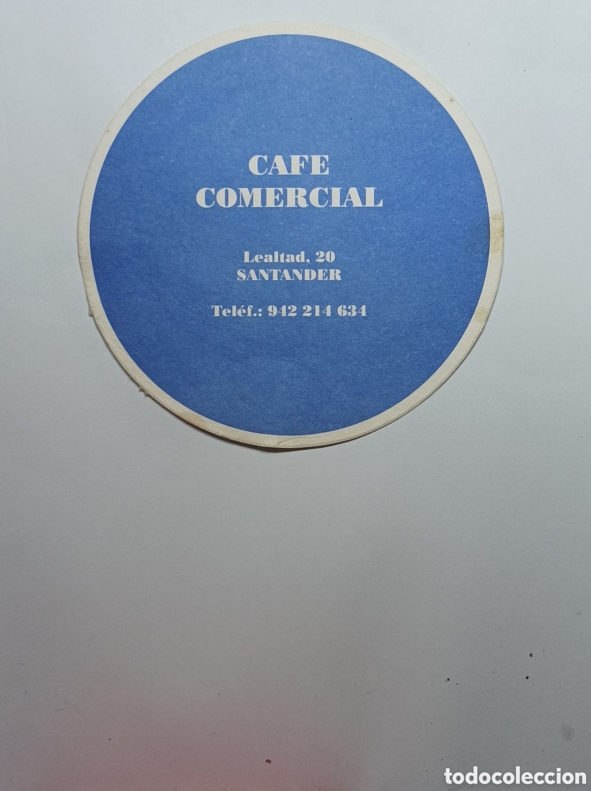 Vintage: CAFE COMERCIAL. SANTANDER. POSAVASOS. - Foto 1