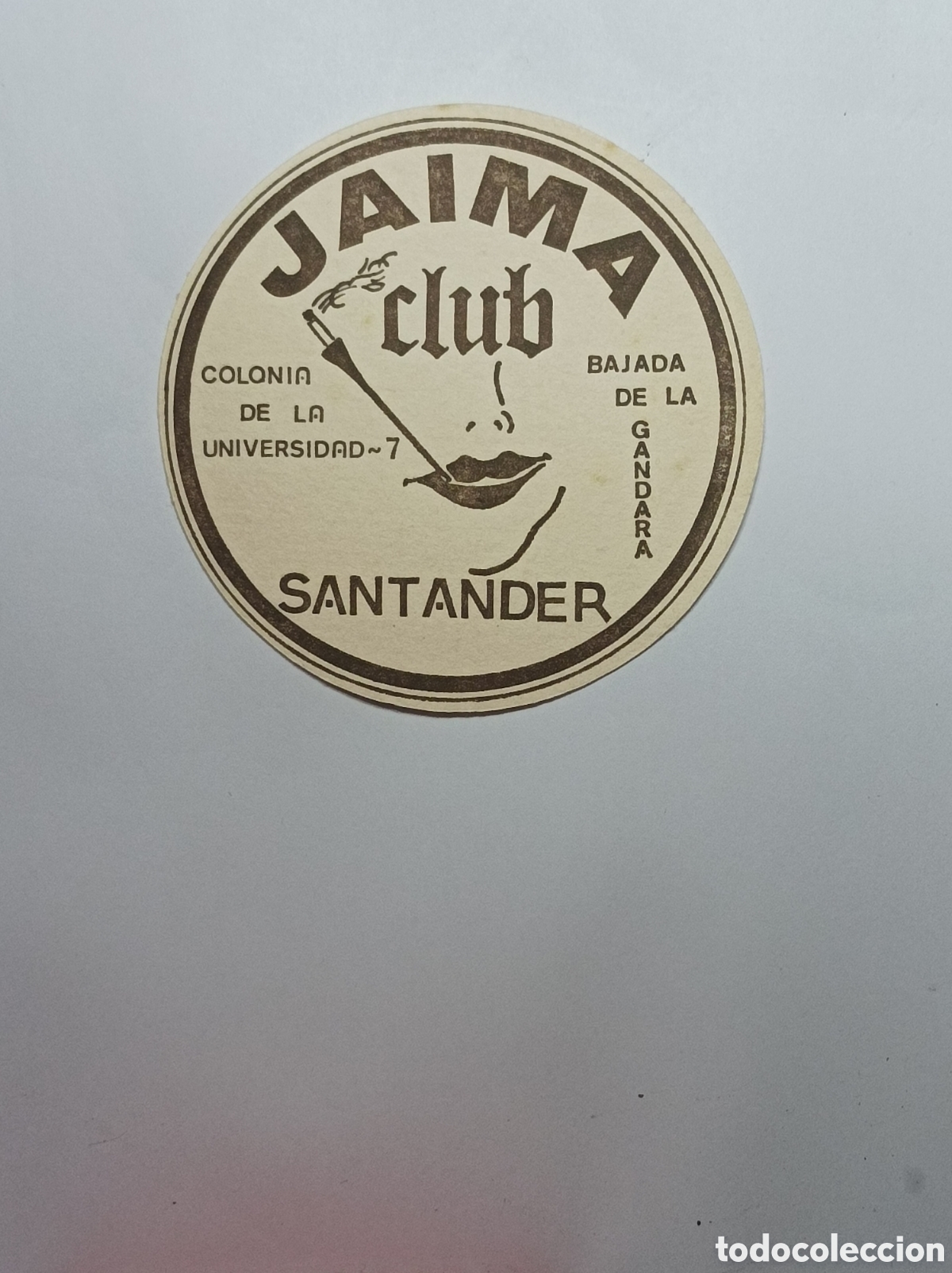 Vintage: JAIMA CLUB. SANTANDER. POSAVASOS. - Foto 1