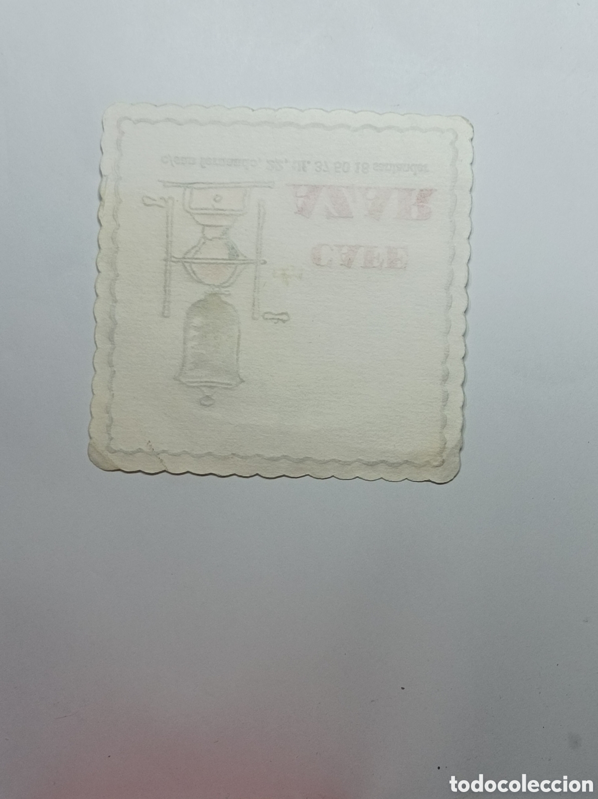 Vintage: CAFE AZAR. SANTANDER. POSAVASOS. - Foto 2