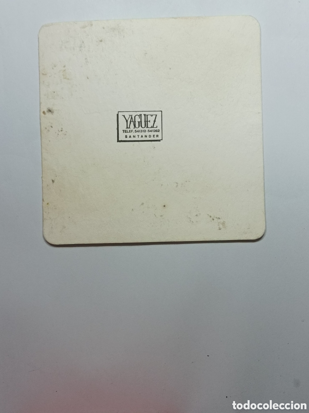 Vintage: FORVM. SANTANDER. POSAVASOS YAG&Uuml;EZ. - Foto 2