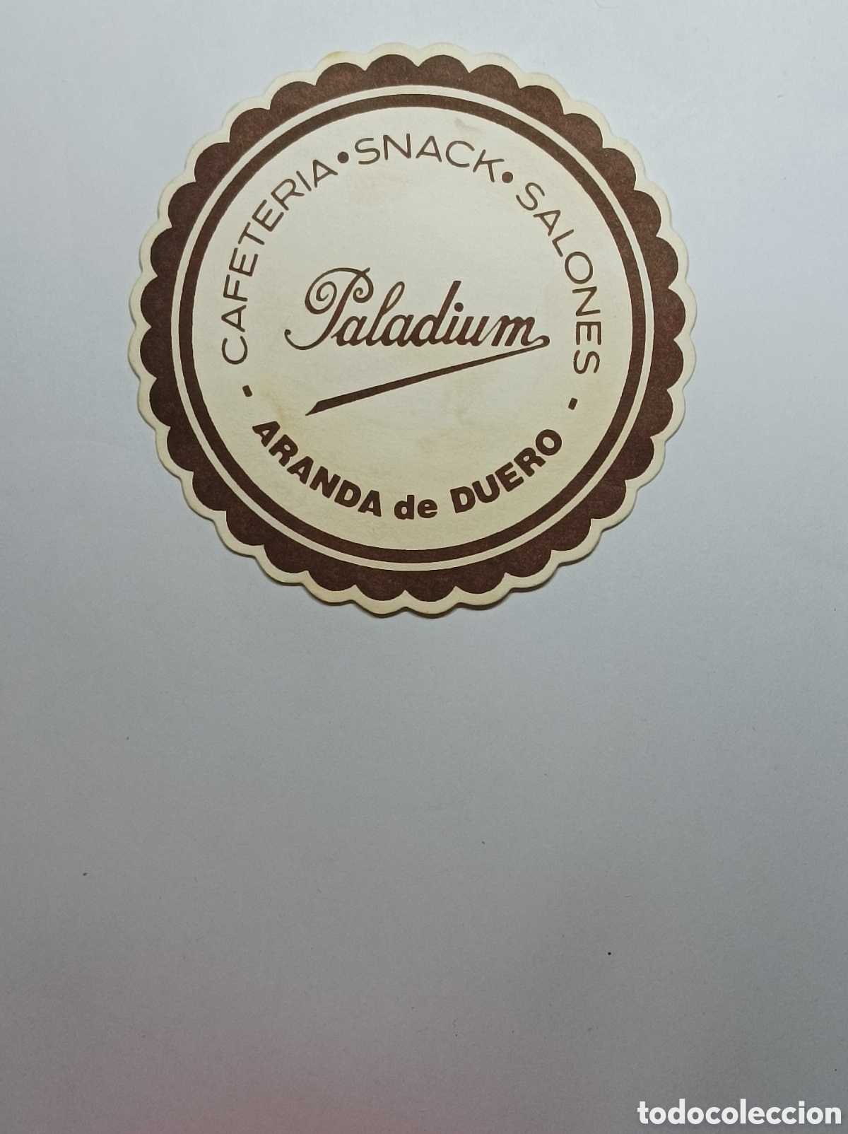 Vintage: PALADIUM CAFETER&Iacute;A. ARANDA DE DUERO. POSAVASOS. - Foto 1