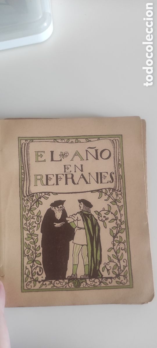 Vintage: Libro de horas. El a&ntilde;o en refranes - Foto 4