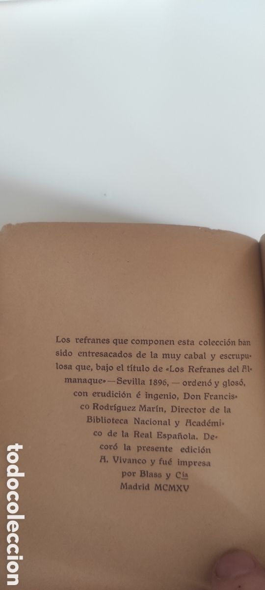 Vintage: Libro de horas. El a&ntilde;o en refranes - Foto 7