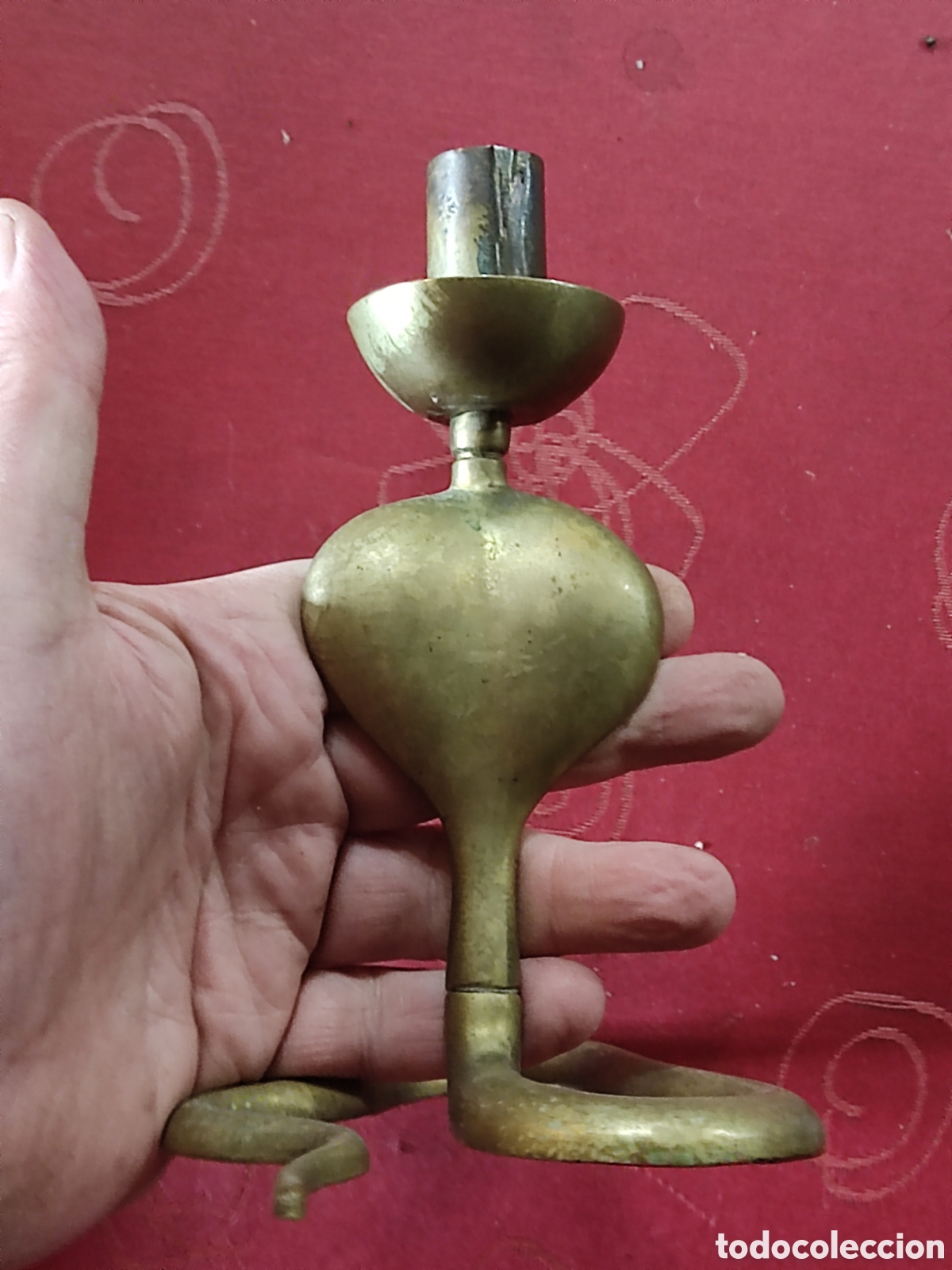 Vintage: Candelabro forma cobra - Foto 2