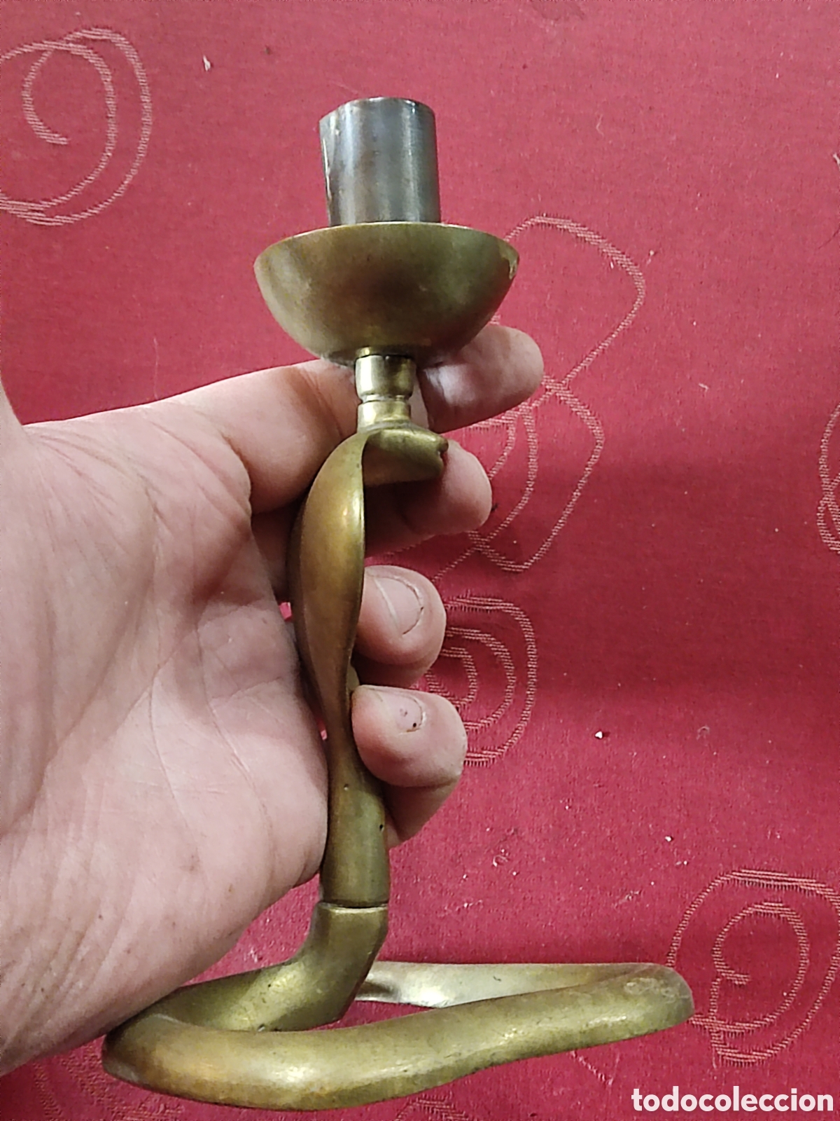 Vintage: Candelabro forma cobra - Foto 3