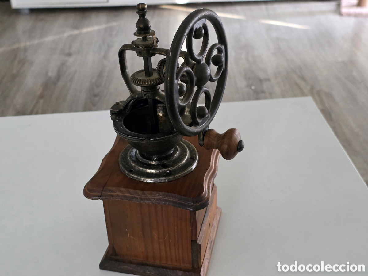 Vintage: Molinillo Caf&eacute; Vintage Madera y Metal - Foto 2