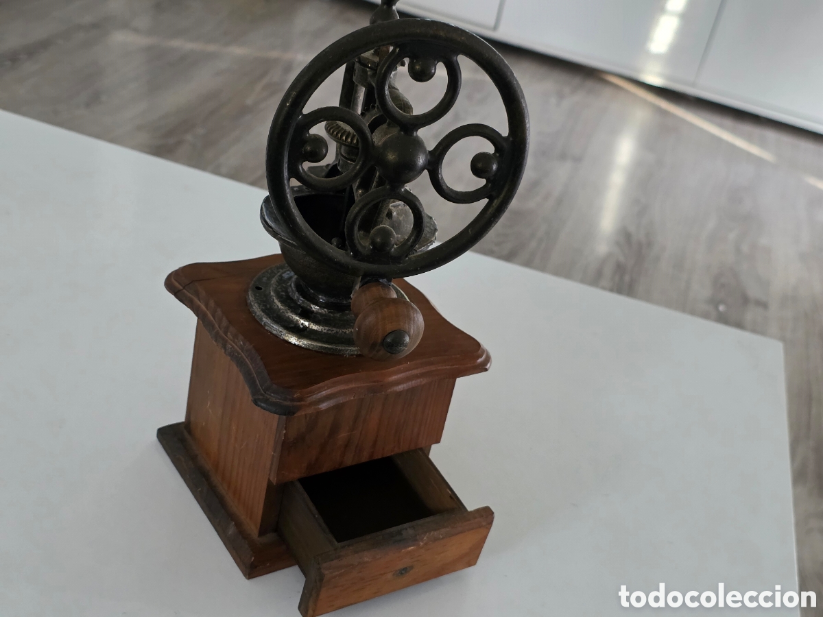 Vintage: Molinillo Caf&eacute; Vintage Madera y Metal - Foto 6
