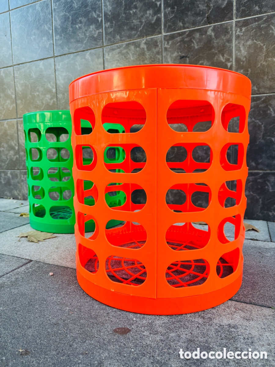 Vintage: Otto Storage Stool Retro Vintage Pop Design 40 cm - Foto 3