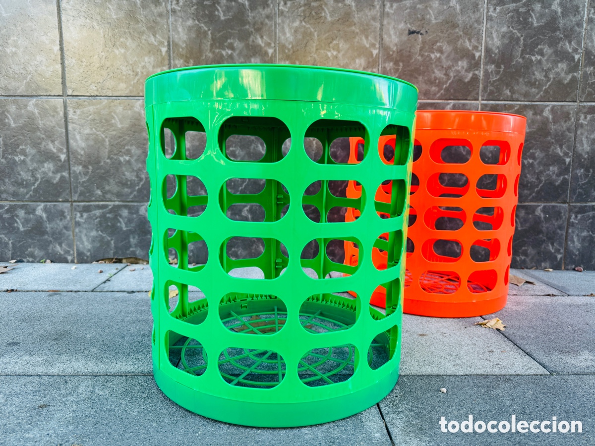 Vintage: Otto Storage Stool Retro Vintage Pop Design 40 cm - Foto 7