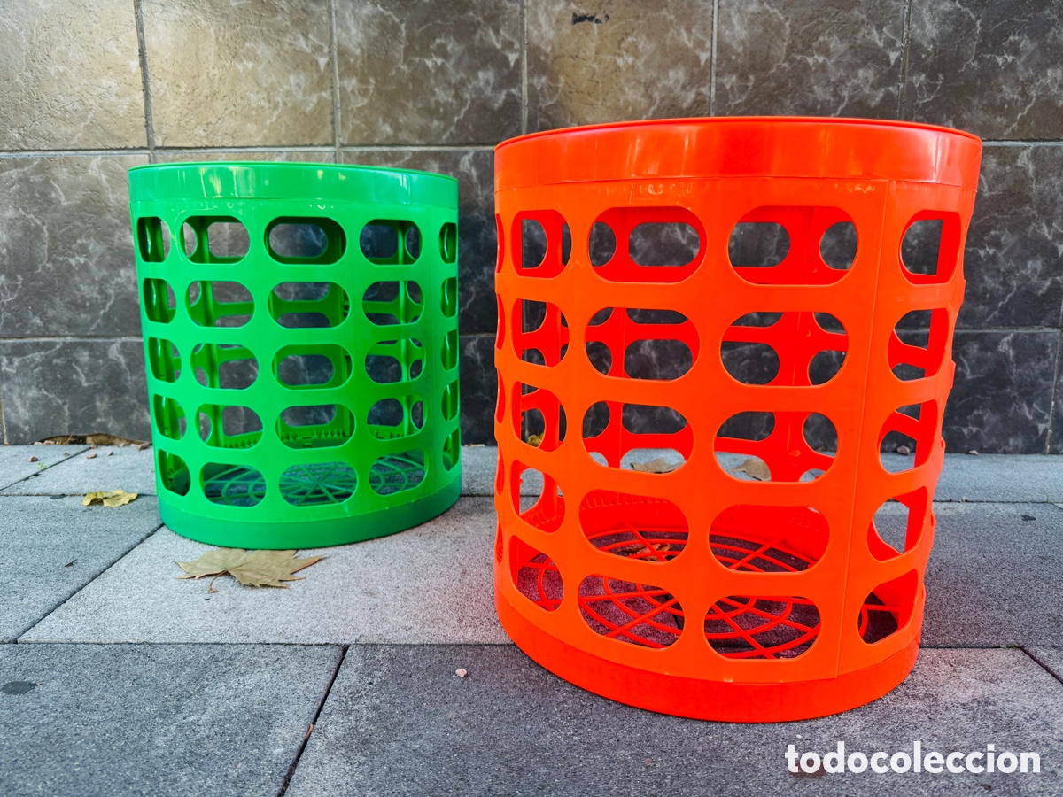 Vintage: Otto Storage Stool Retro Vintage Pop Design 40 cm - Foto 1