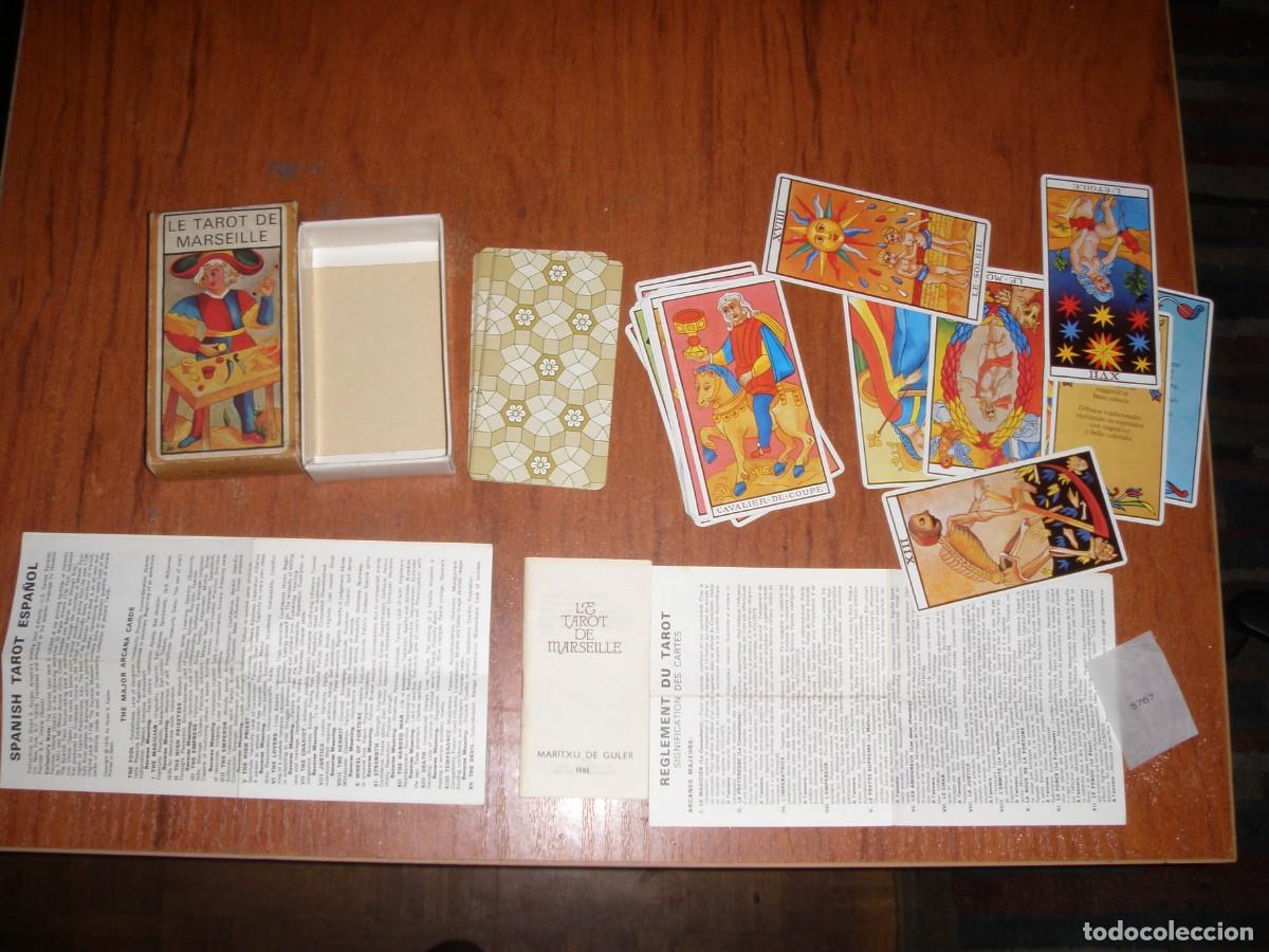 Vintage: TAROT DE MARSELLA LE TAROT DE MARSEILLE - Foto 1