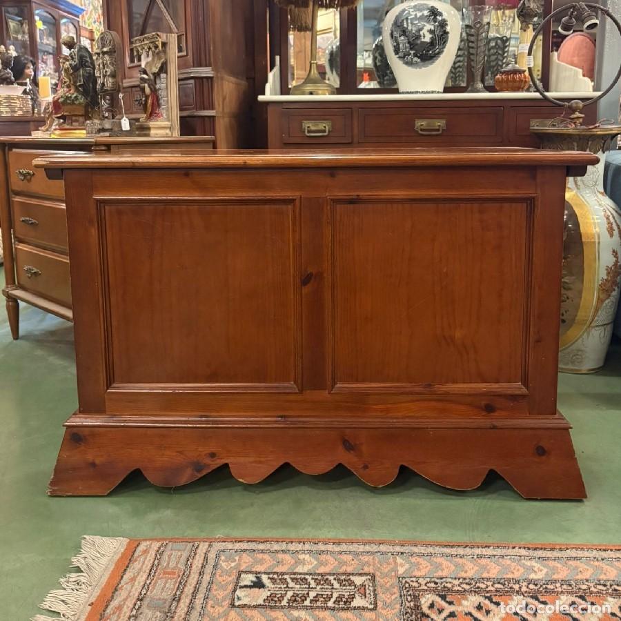 Vintage: Ba&uacute;l de Madera de Pino - Foto 1