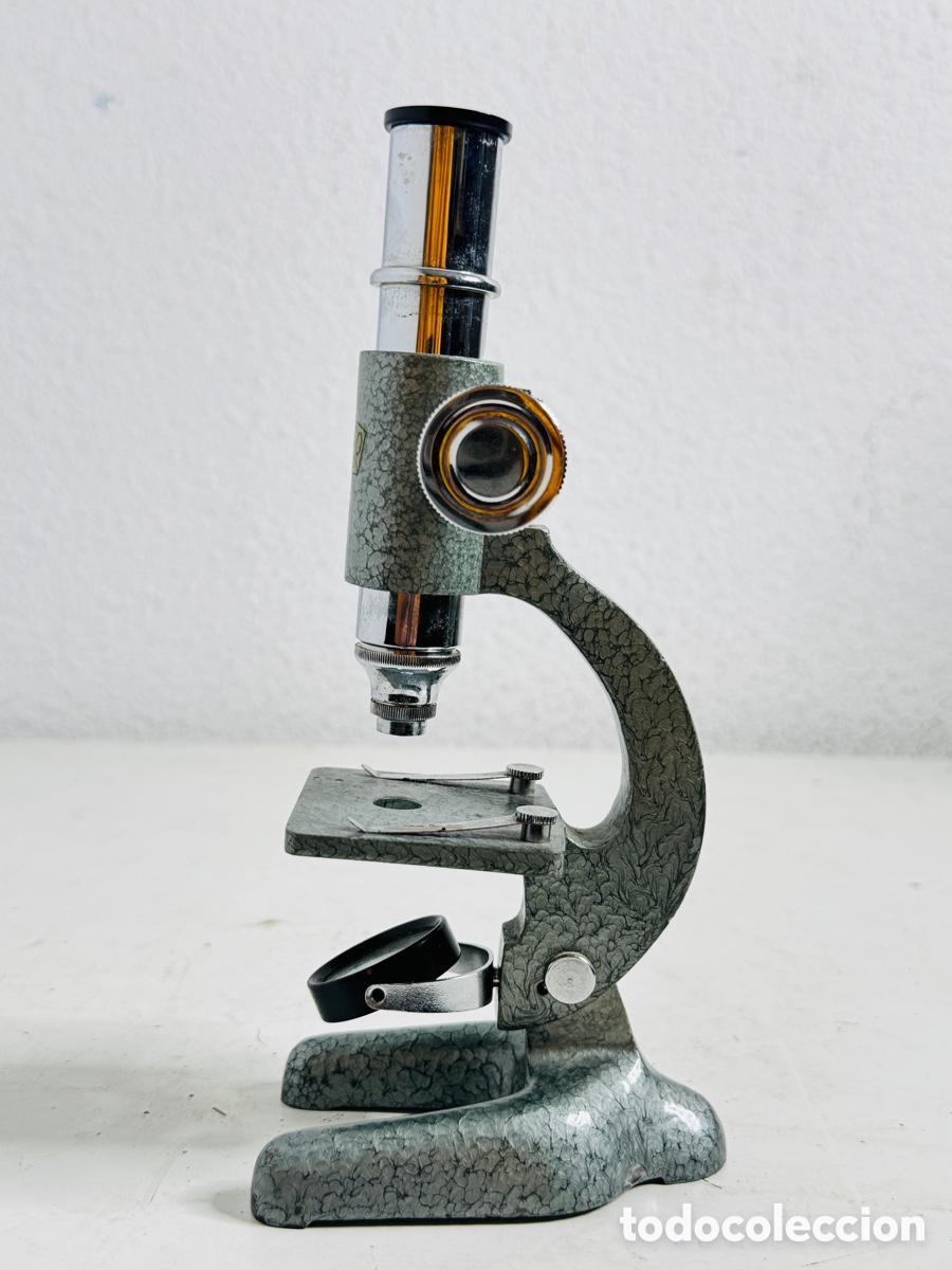Vintage: Optico Paris Microscopio infantil 1960s - Foto 7